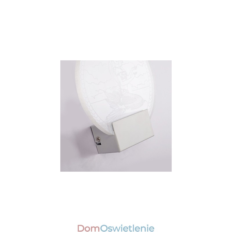 Lampa ścienna akrylowa PCV Lampa świetlna Nowoczesna współczesna metalowa