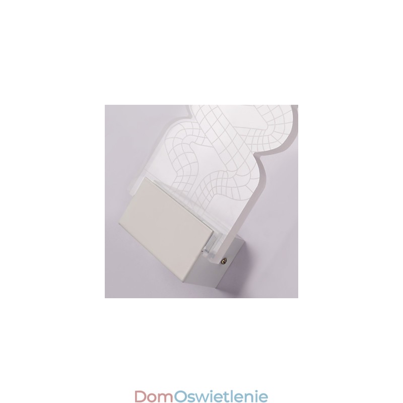Lampa ścienna akrylowa PCV Lampa świetlna Chip Nowoczesny Współczesny Metal