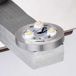 Mini kinkiet 1Light Artystyczne platerowanie stalą nierdzewną