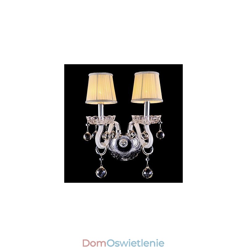 Kryształowe kinkiety ścienne w stylu mini, lampy ścienne w kształcie świec, nowoczesne, współczesne, szklane