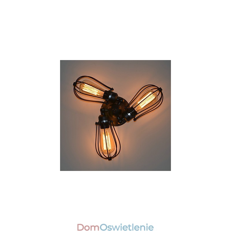 Kinkiety ścienne w stylu Mini Rustykalny domek Metal