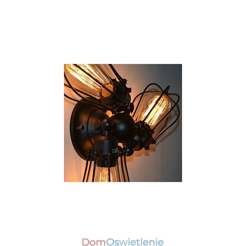 Kinkiety ścienne w stylu Mini Rustykalny domek Metal