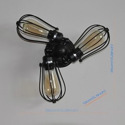 Kinkiety ścienne w stylu Mini Rustykalny domek Metal