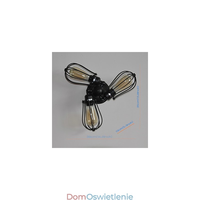 Kinkiety ścienne w stylu Mini Rustykalny domek Metal