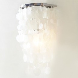 Stylowa lampa ścienna z 1 światłem w ciepłej bieli