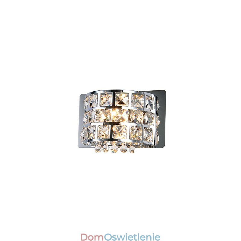 Kryształowe lampy ścienne do montażu na płasko Nowoczesne współczesne G4 Metal