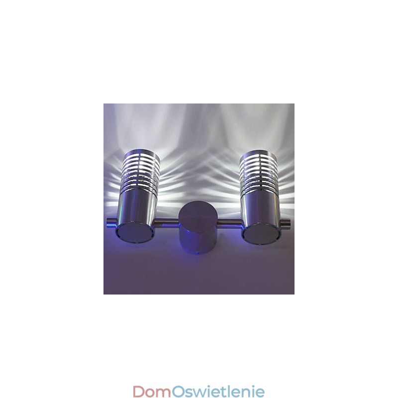 Nowoczesna lampa ścienna z rozpraszającym światłem 2-cylindrowa warstwa barierowa promienia światła