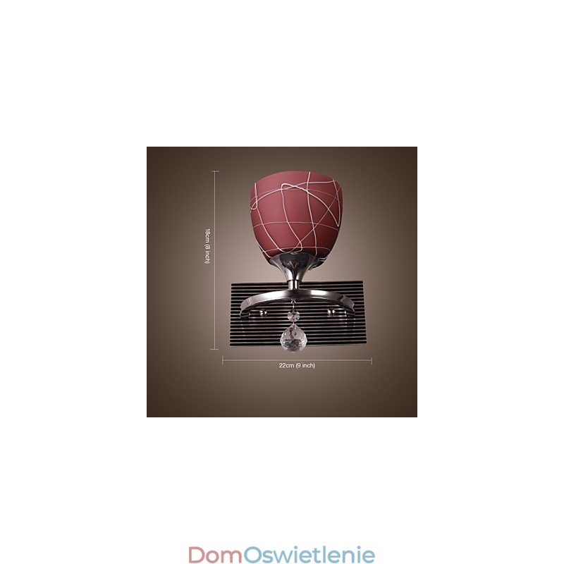 Wysokiej klasy kinkiet z 1 światłem