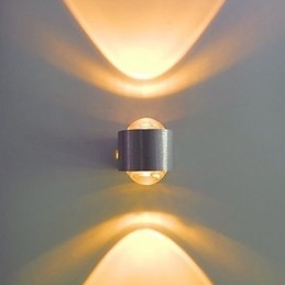 Lampy ścienne montowane na płasko Nowoczesne współczesne metalowe