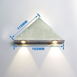 Lampy ścienne montowane na płasko Nowoczesne współczesne metalowe
