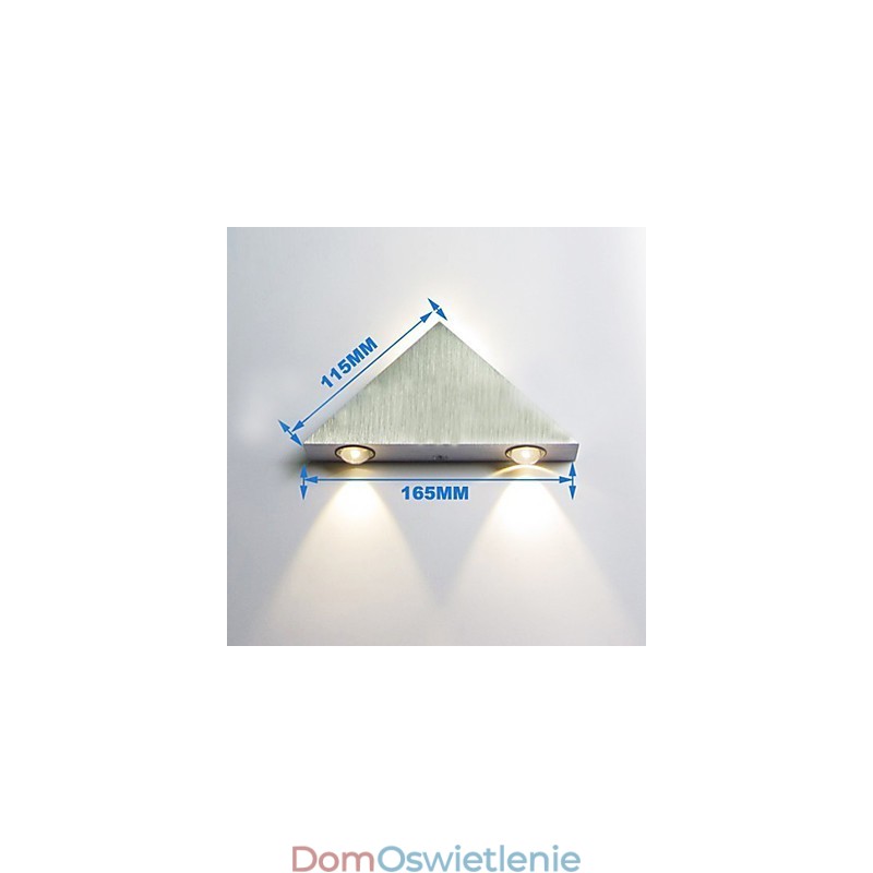 Lampy ścienne montowane na płasko Nowoczesne współczesne metalowe