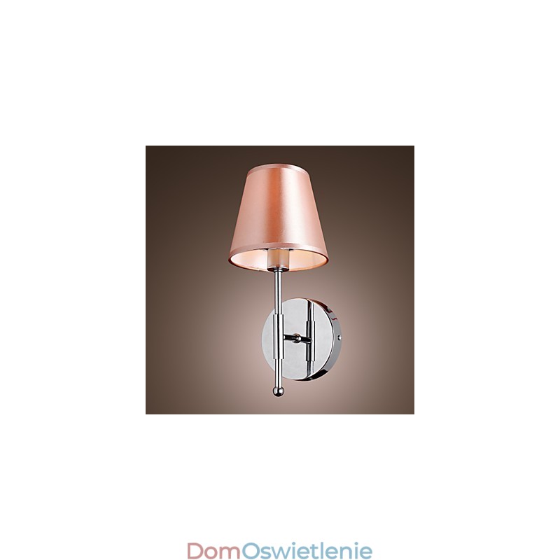 Prosta lampa ścienna o ciepłym świetle