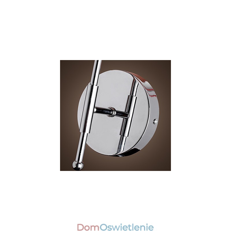 Prosta lampa ścienna o ciepłym świetle