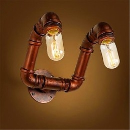 Amerykański bar Xiang Sypialnia Alejka Wodociągowa Lampa Ścienna Retro Industrial Żelazna Lampa Ścienna