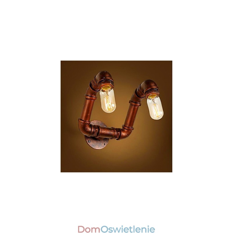Amerykański bar Xiang Sypialnia Alejka Wodociągowa Lampa Ścienna Retro Industrial Żelazna Lampa Ścienna