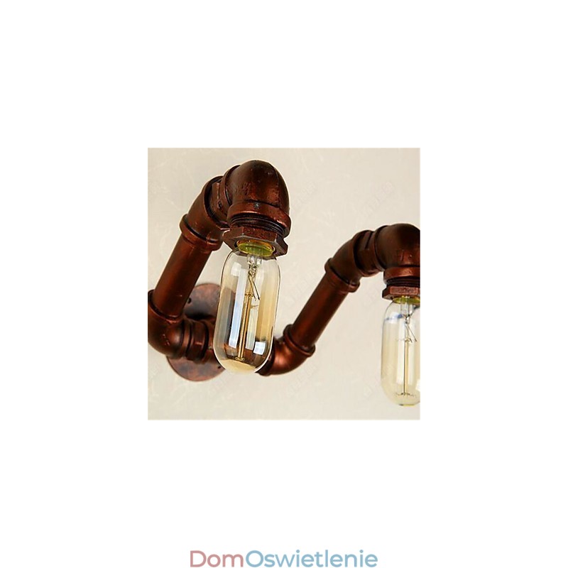 Amerykański bar Xiang Sypialnia Alejka Wodociągowa Lampa Ścienna Retro Industrial Żelazna Lampa Ścienna
