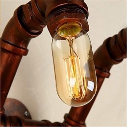 Amerykański bar Xiang Sypialnia Alejka Wodociągowa Lampa Ścienna Retro Industrial Żelazna Lampa Ścienna