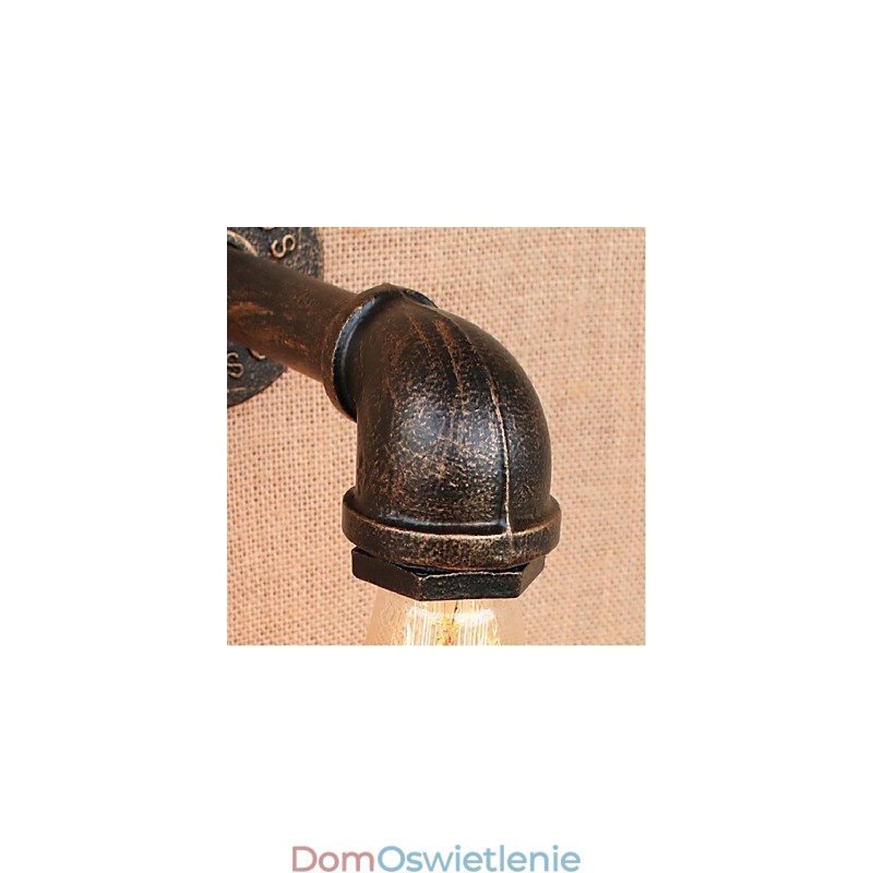 Nostalgia Prosta Fajka Wodna Dekoracyjna Mała Lampa Ścienna Lampa Ścienna