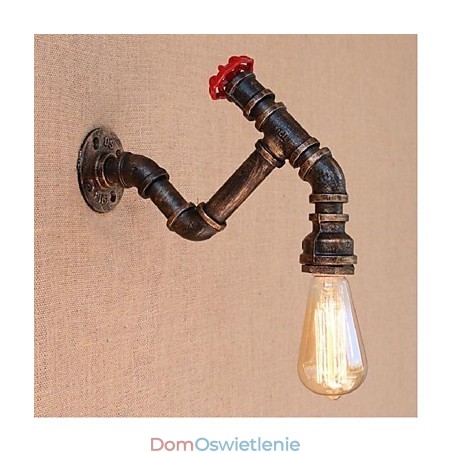 Nostalgia Prosta Fajka Wodna Dekoracyjna Mała Lampa Ścienna Lampa Ścienna Nostalgia Prosta Fajka Wodna Dekoracyjna Mała Lampa Ścienna Lampa Ścienna