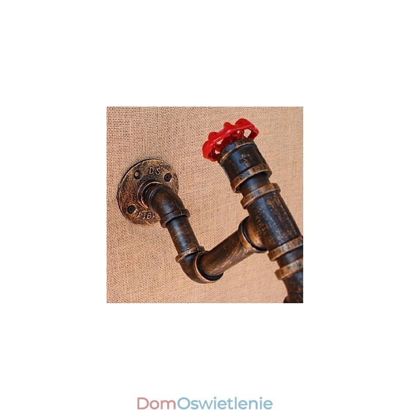 Nostalgia Prosta Fajka Wodna Dekoracyjna Mała Lampa Ścienna Lampa Ścienna