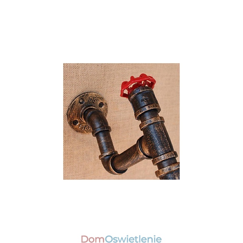Nostalgia Prosta Fajka Wodna Dekoracyjna Mała Lampa Ścienna Lampa Ścienna