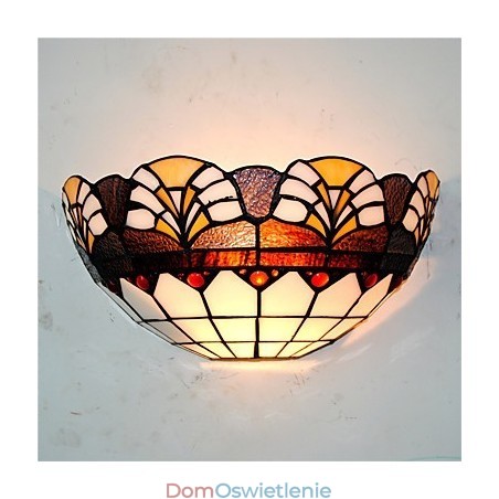 Retro Country Kinkiety Szklany Klosz Salon Sypialnia Restauracja Kawiarnia Bar Kinkiety Ścienne