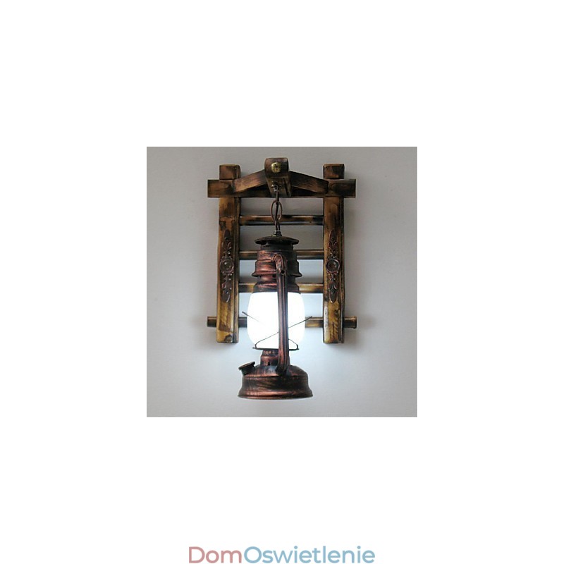 Chińskie retro nostalgiczne kreatywne oświetlenie lampy naftowe latarnie kinkiety ścienne lampa ścienna