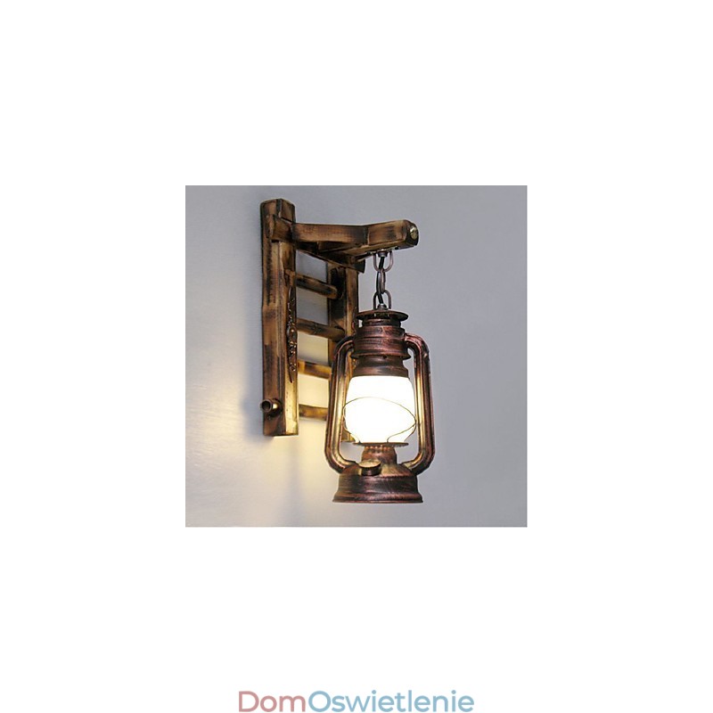 Chińskie retro nostalgiczne kreatywne oświetlenie lampy naftowe latarnie kinkiety ścienne lampa ścienna