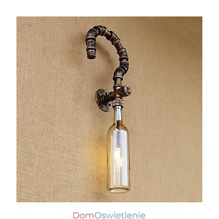 Retro American Village Creative Industry Wind Designer Water Bottle Wall Lamp Wall Light Amber Retro American Village Creative Industry Wind Designer Water Bottle Wall Lamp Wall Light Amber
