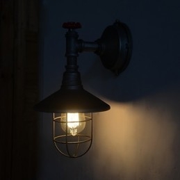Nowa lampa ścienna Retro Loft Vintage Industrial Edison Wisząca lampa