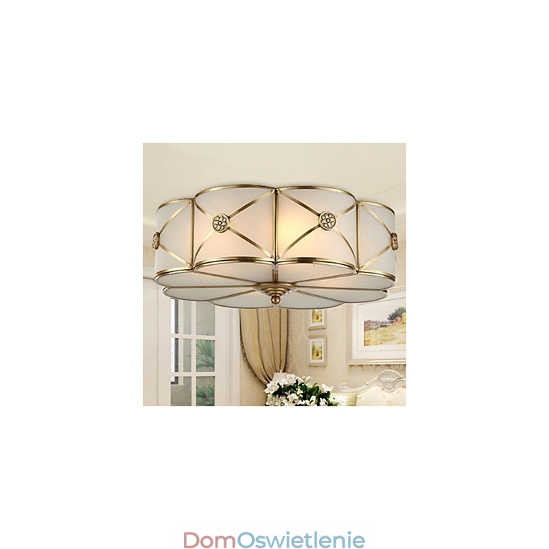 Tradycyjny Klasyczny Rustykalny Domek Mosiężny Metalowy Montaż Podtynkowy