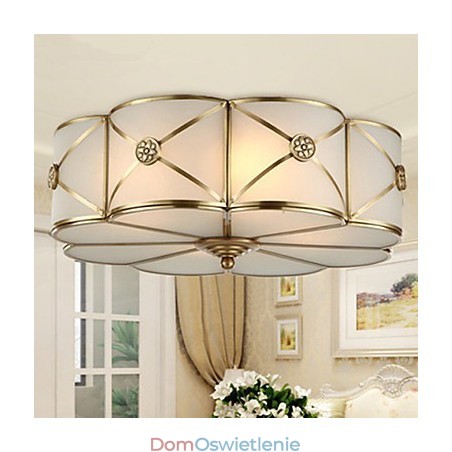 Tradycyjny Klasyczny Rustykalny Domek Mosiężny Metalowy Montaż Podtynkowy