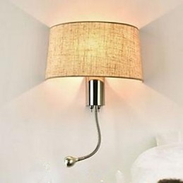 Pokój hotelowy Sypialnia Korytarz Lampa z tkaniny Lampka nocna z amerykańskim przełącznikiem lampki nocnej