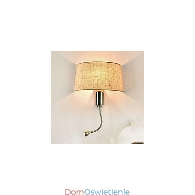 Pokój hotelowy Sypialnia Korytarz Lampa z tkaniny Lampka nocna z amerykańskim przełącznikiem lampki nocnej