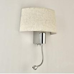 Pokój hotelowy Sypialnia Korytarz Lampa z tkaniny Lampka nocna z amerykańskim przełącznikiem lampki nocnej