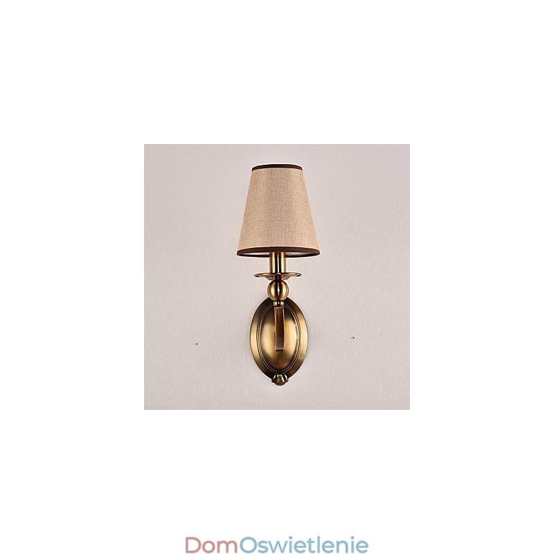 Tradycyjna klasyczna galwanizowana funkcja ochrony oczu Kinkiety ścienne Downlight Kinkiet