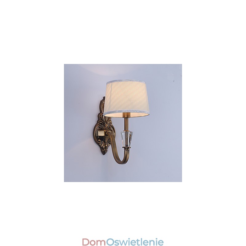 Tradycyjna klasyczna galwanizowana funkcja ochrony oczu Kinkiety ścienne Downlight Kinkiet