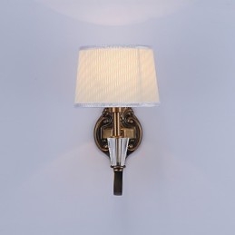 Tradycyjna klasyczna galwanizowana funkcja ochrony oczu Kinkiety ścienne Downlight Kinkiet
