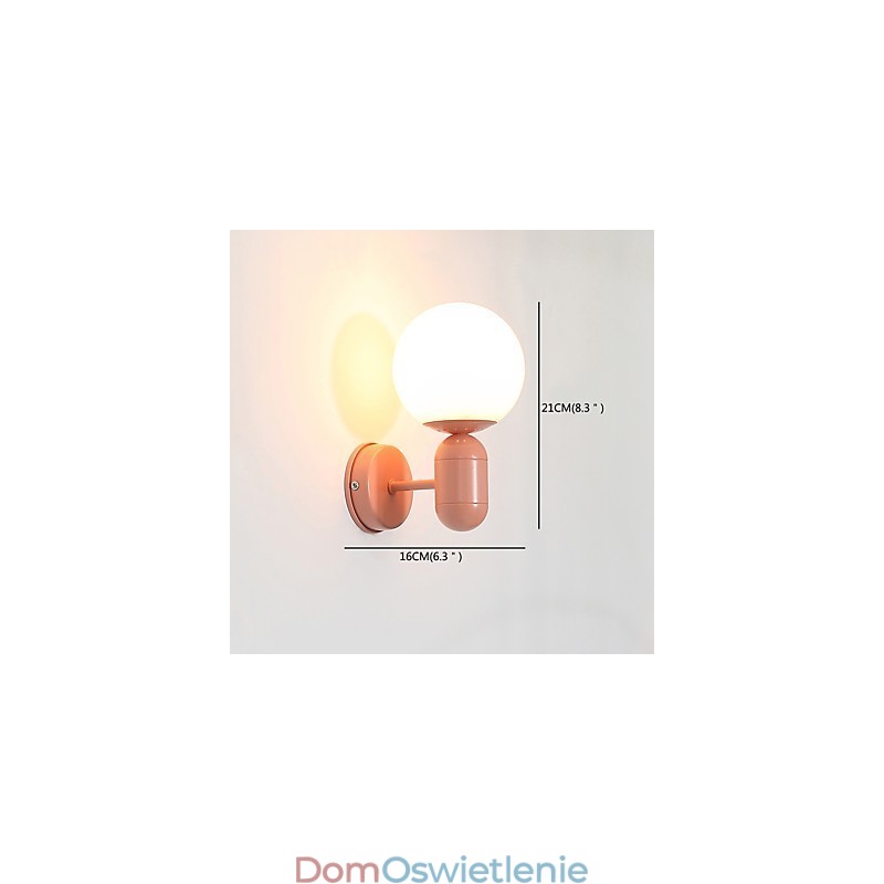 Nowoczesna współczesna funkcja malowania dla ochrony oczu w stylu mini Kinkiety ścienne z oświetleniem górnym