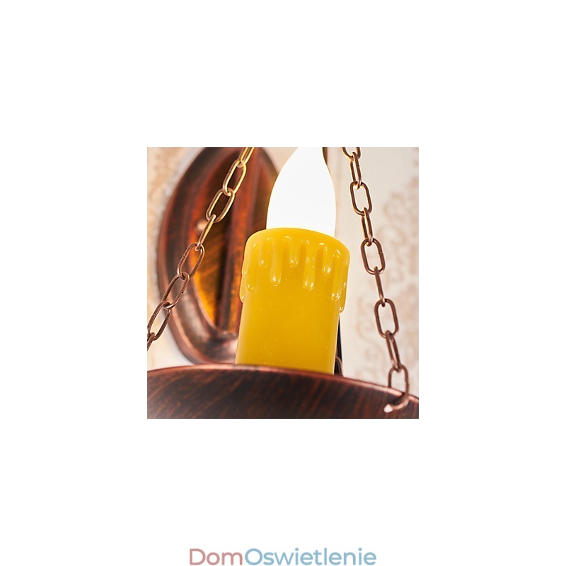 Cecha malowania rustykalnego domku dla kinkietów ściennych w stylu mini z oświetleniem górnym