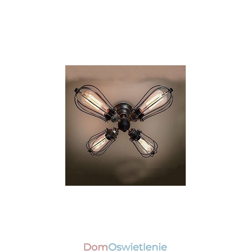 Malowanie w stylu Vintage Mini Metalowy montaż na płasko