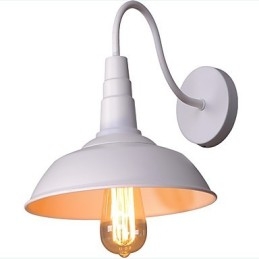 Tradycyjny Klasyczny Rustykalny Domek Wiejski Malowanie Cecha dla Ambient Light Kinkiety Ścienne Światło