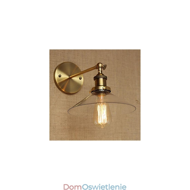 Nowoczesny, współczesny, rustykalny, retro, antyczny mosiądz, cecha oświetlenia ściennego w stylu mini