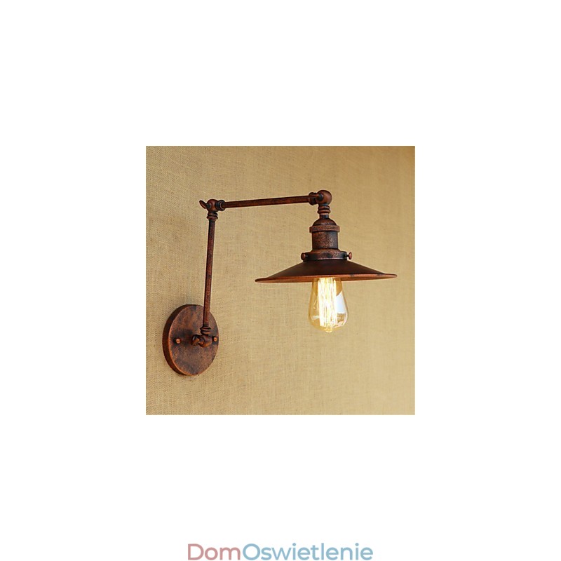 Rustykalny domek wiejski retro malowanie cecha dla miniaturowego stylu huśtawki z ramieniem obrotowym oświetlenie otoczenia huśtawka