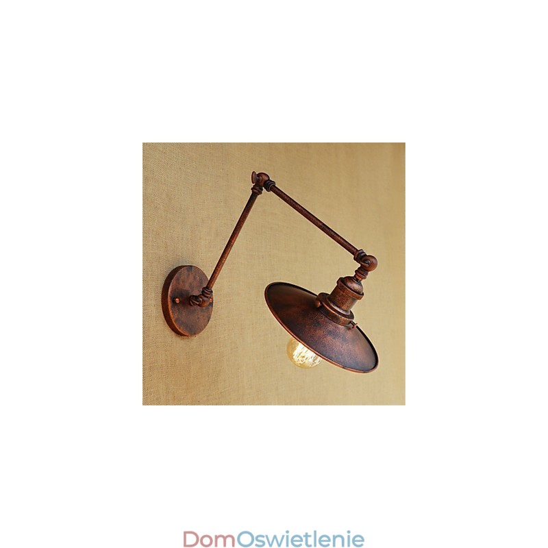 Rustykalny domek wiejski retro malowanie cecha dla miniaturowego stylu huśtawki z ramieniem obrotowym oświetlenie otoczenia huśtawka