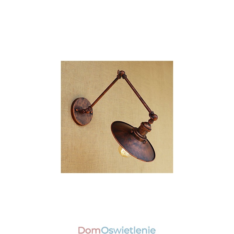Rustykalny domek wiejski retro malowanie cecha dla miniaturowego stylu huśtawki z ramieniem obrotowym oświetlenie otoczenia huśtawka