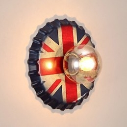 Tradycyjny Klasyczny Rustykalny Domek Wiejski Malowanie Cecha Miniaturowego Stylu Ambient Light Kinkiety Ścienne Światło Ścienne