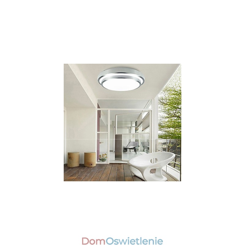 Oświetlenie montowane na płasko Lampa Stting Light okrągła prosta nowoczesna średnica 51 cm