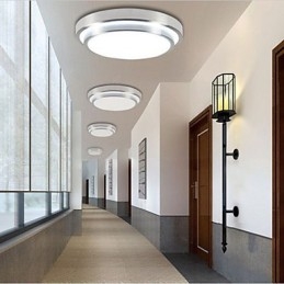 Oświetlenie montowane na płasko Lampa Stting Light okrągła prosta nowoczesna średnica 51 cm