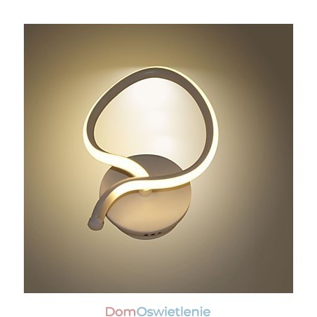 Nowoczesna minimalistyczna lampa ścienna nocna kreatywna lampa korytarzowa oświetlenie aluminiowe